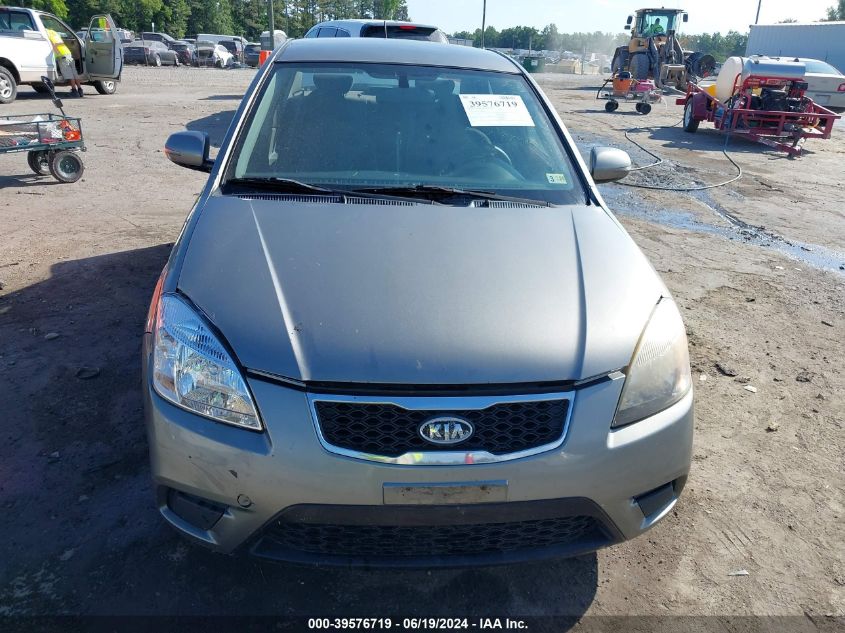 2010 Kia Rio Lx VIN: KNADH4A39A6665355 Lot: 39576719