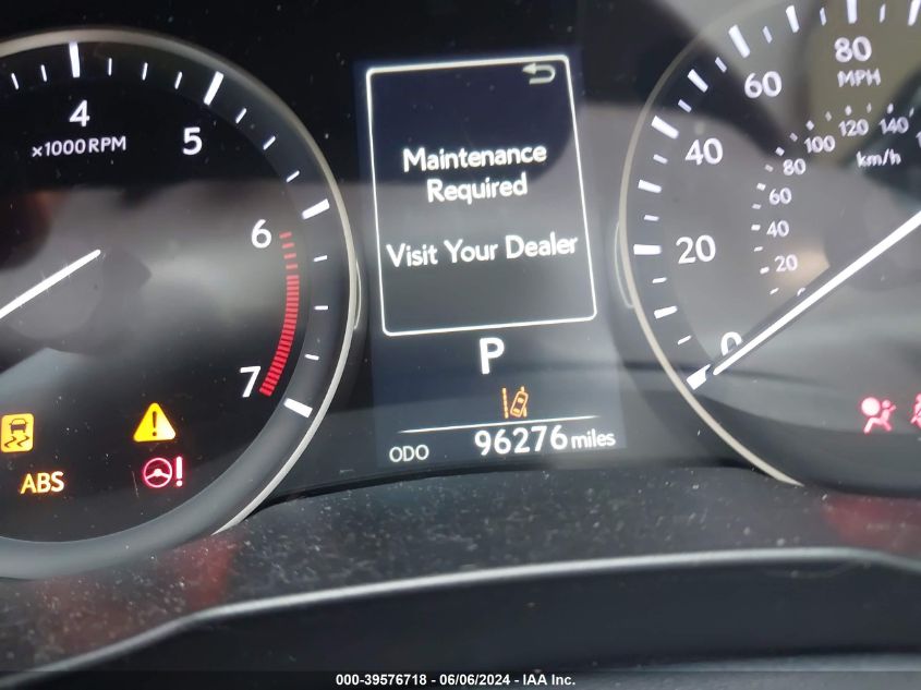 2017 Lexus Es 350 VIN: 58ABK1GG6HU078934 Lot: 39576718