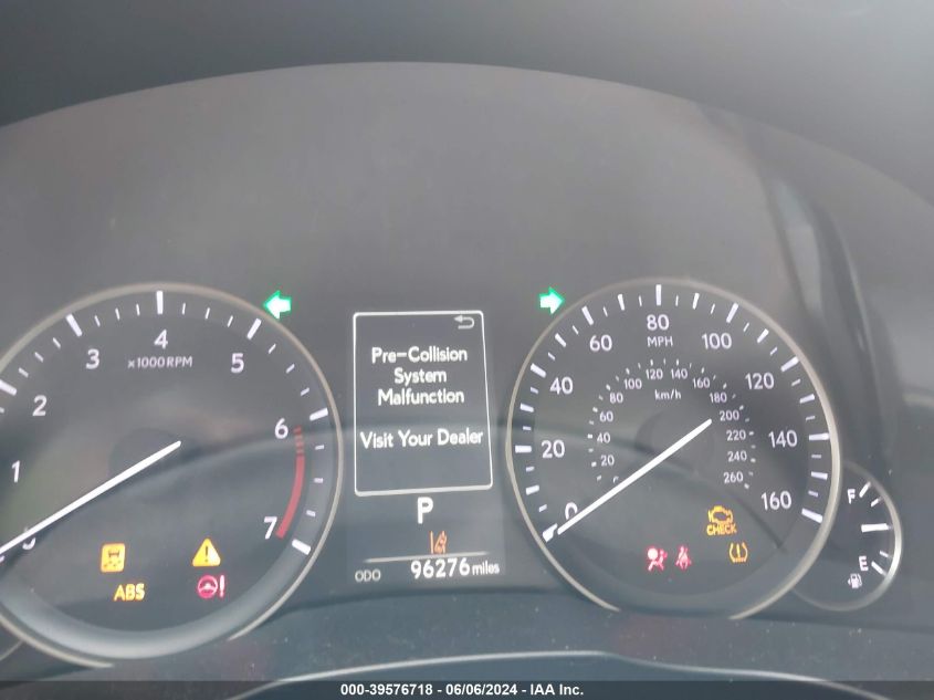 2017 Lexus Es 350 VIN: 58ABK1GG6HU078934 Lot: 39576718