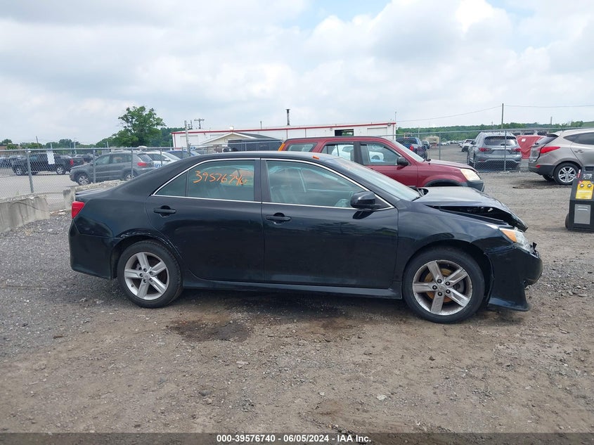 2013 Toyota Camry Se VIN: 4T1BF1FKXDU278730 Lot: 39576740