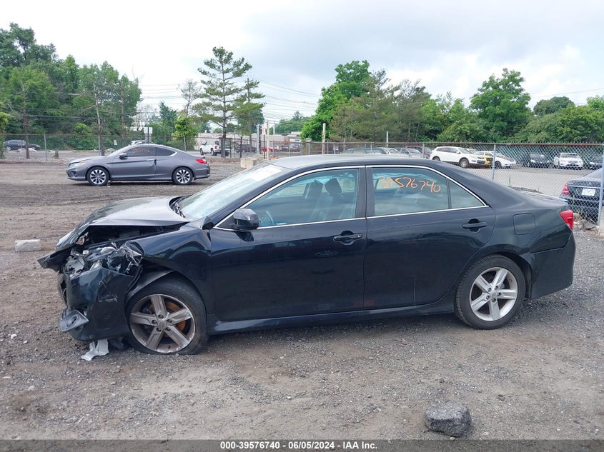 2013 Toyota Camry Se VIN: 4T1BF1FKXDU278730 Lot: 39576740