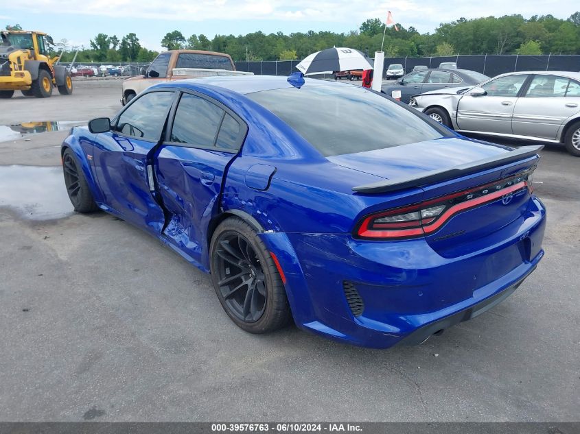 2022 Dodge Charger Scat Pack Widebody VIN: 2C3CDXGJ0NH176255 Lot: 39576763