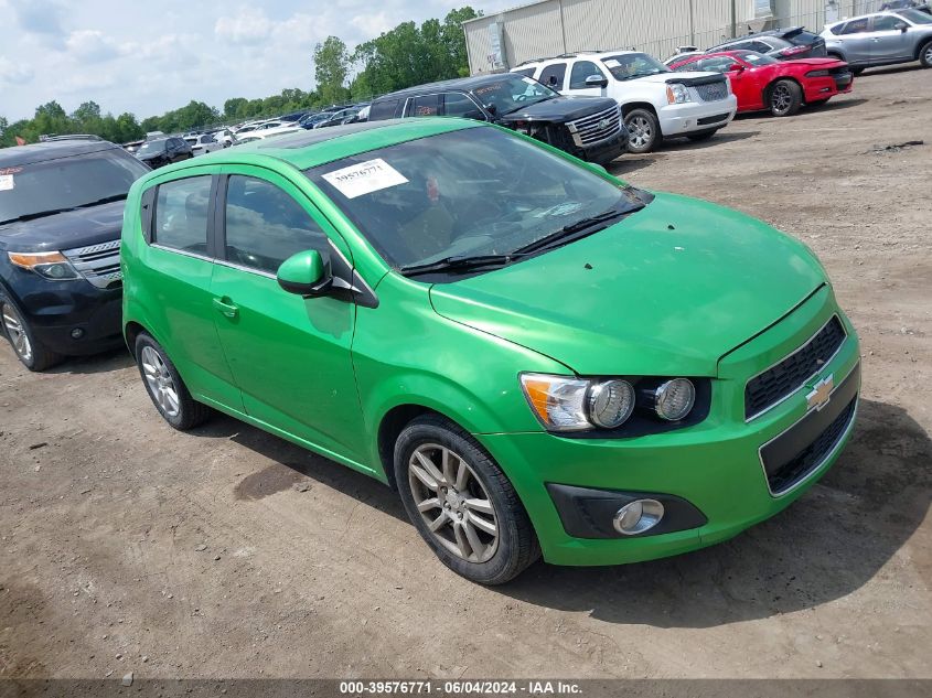 2014 Chevrolet Sonic Lt Auto VIN: 1G1JC6SB5E4214486 Lot: 39576771