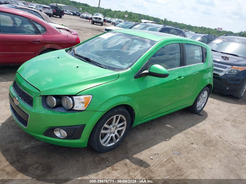 2014 Chevrolet Sonic Lt Auto VIN: 1G1JC6SB5E4214486 Lot: 39576771