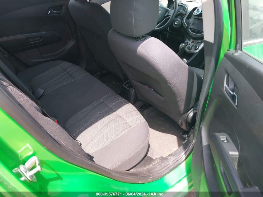 2014 Chevrolet Sonic Lt Auto VIN: 1G1JC6SB5E4214486 Lot: 39576771