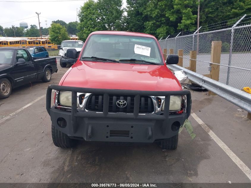 2001 Toyota Tacoma Xtracab VIN: 5TEWM72N11Z812215 Lot: 39576773