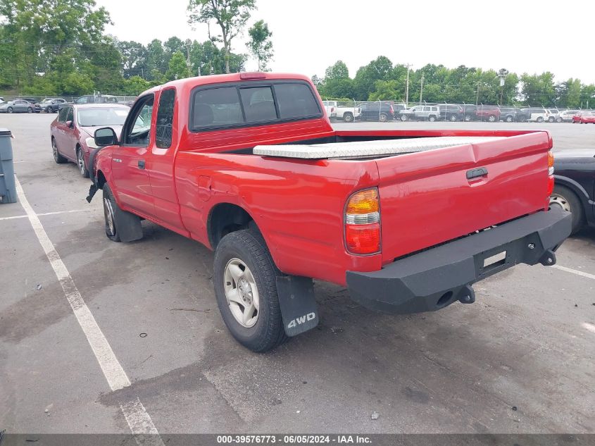 2001 Toyota Tacoma Xtracab VIN: 5TEWM72N11Z812215 Lot: 39576773