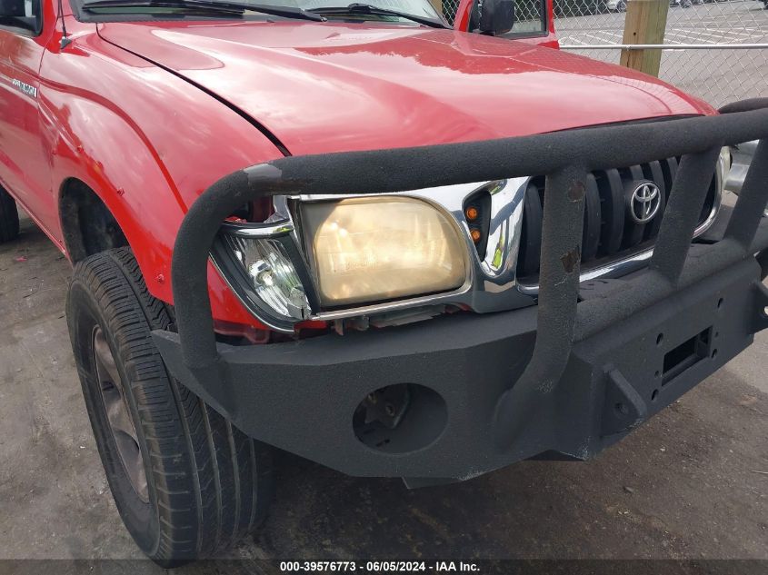 2001 Toyota Tacoma Xtracab VIN: 5TEWM72N11Z812215 Lot: 39576773