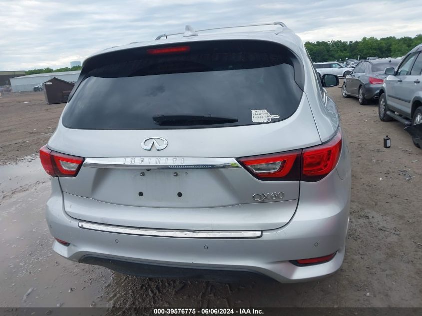 2017 Infiniti Qx60 VIN: 5N1DL0MM2HC506022 Lot: 39576775