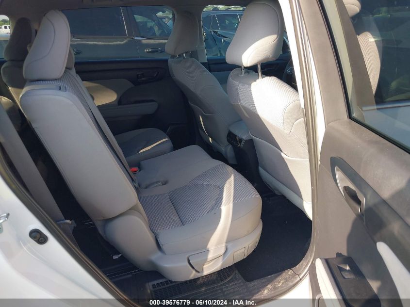 2023 Toyota Highlander Hybrid Le VIN: 5TDZARAH5PS021236 Lot: 39576779