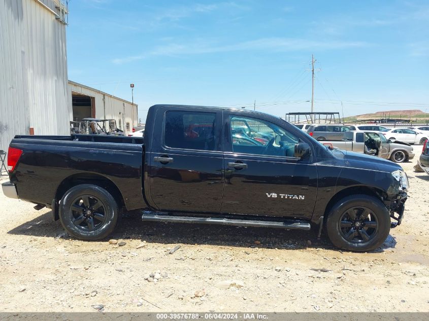 2012 Nissan Titan S VIN: 1N6BA0EK1CN307164 Lot: 39576788