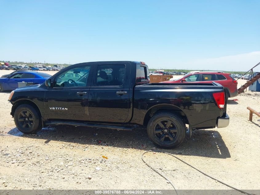 2012 Nissan Titan S VIN: 1N6BA0EK1CN307164 Lot: 39576788