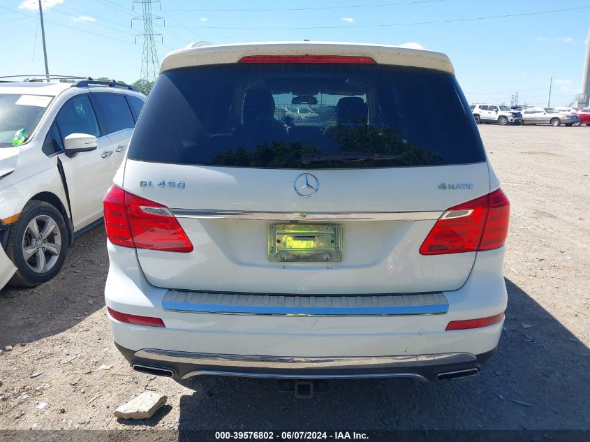 2014 Mercedes-Benz Gl 450 4Matic VIN: 4JGDF7CE7EA327881 Lot: 39576802