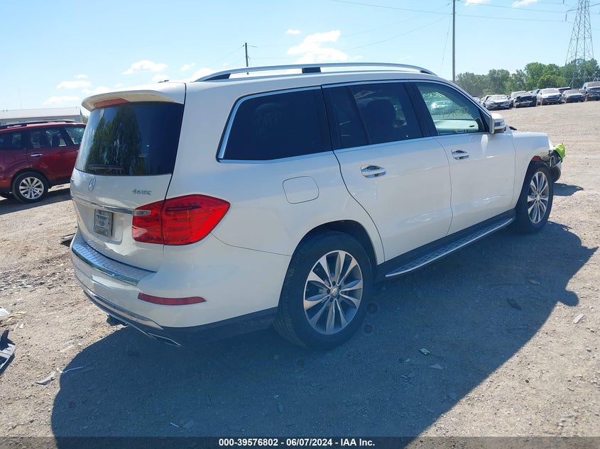 2014 Mercedes-Benz Gl 450 4Matic VIN: 4JGDF7CE7EA327881 Lot: 39576802
