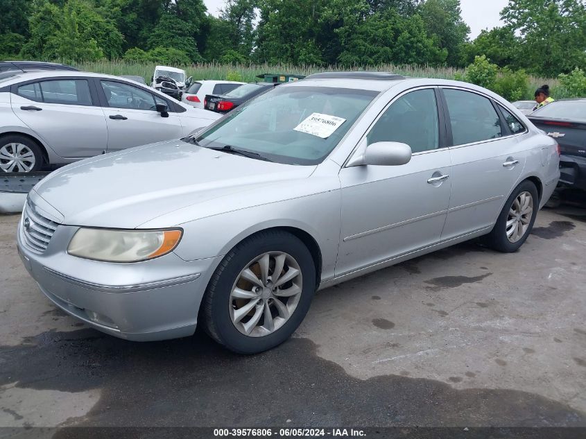 2007 Hyundai Azera Limited/Se VIN: KMHFC46F67A215757 Lot: 39576806