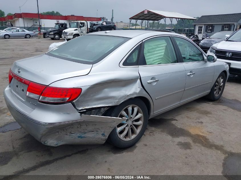 2007 Hyundai Azera Limited/Se VIN: KMHFC46F67A215757 Lot: 39576806