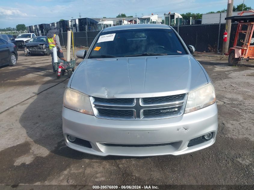 2011 Dodge Avenger Lux VIN: 1B3BD2FB2BN587245 Lot: 39576809
