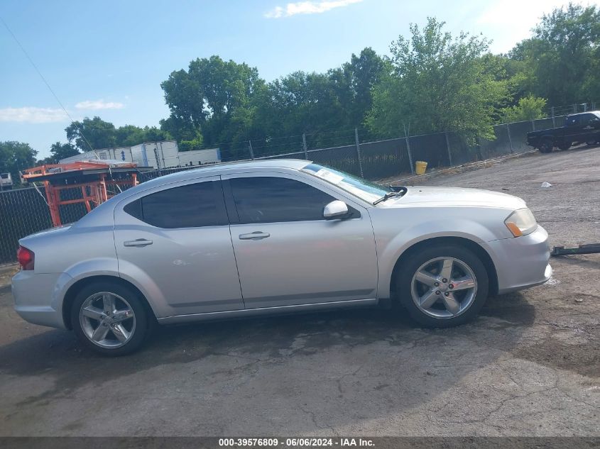 2011 Dodge Avenger Lux VIN: 1B3BD2FB2BN587245 Lot: 39576809