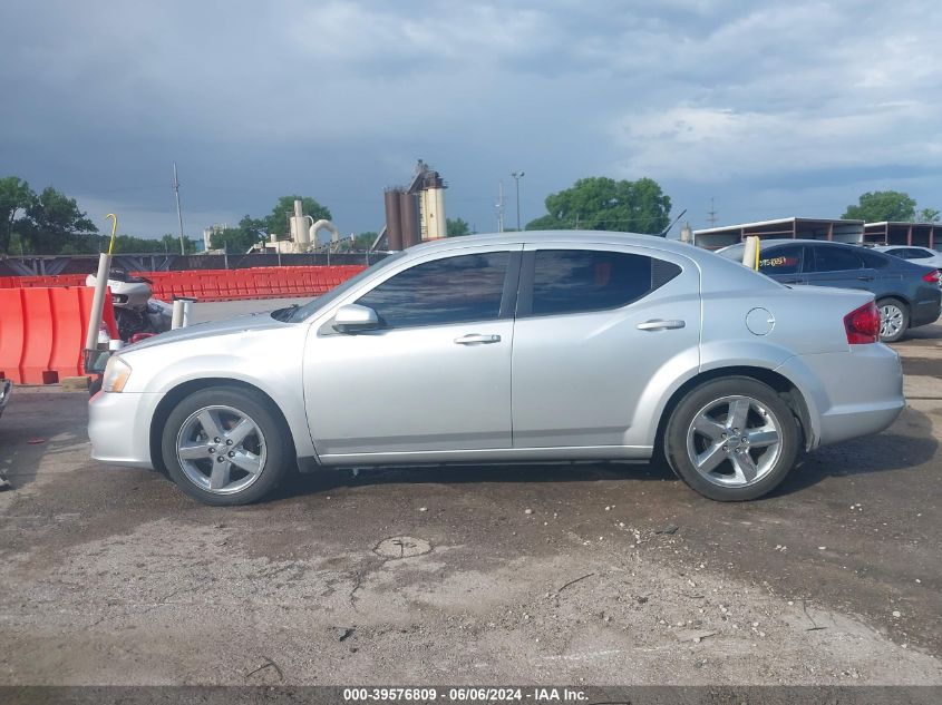 2011 Dodge Avenger Lux VIN: 1B3BD2FB2BN587245 Lot: 39576809