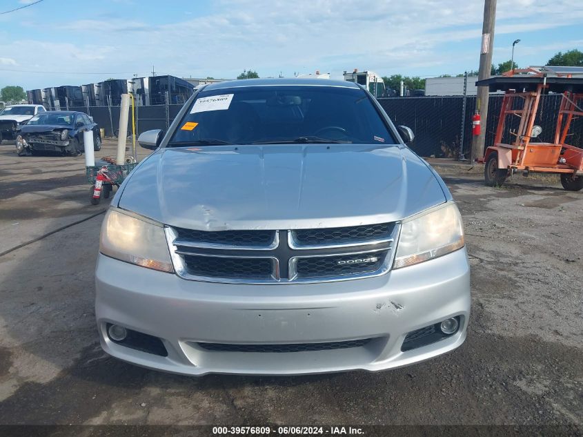 2011 Dodge Avenger Lux VIN: 1B3BD2FB2BN587245 Lot: 39576809