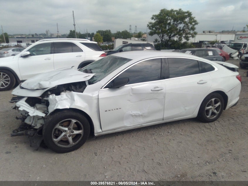 2017 Chevrolet Malibu Ls VIN: 1G1ZB5ST5HF237316 Lot: 39576821