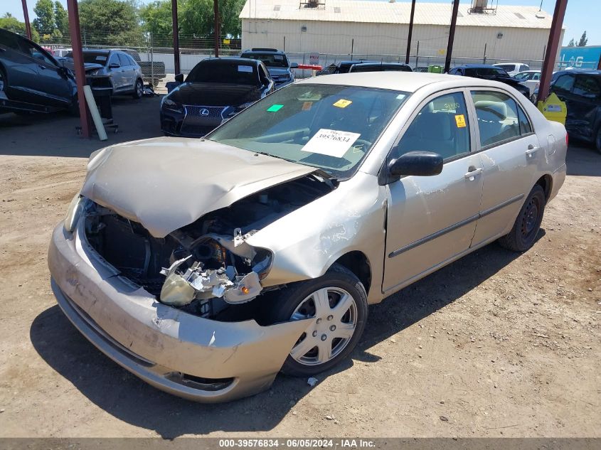 2005 Toyota Corolla Ce VIN: 1NXBR32E25Z460393 Lot: 39576834