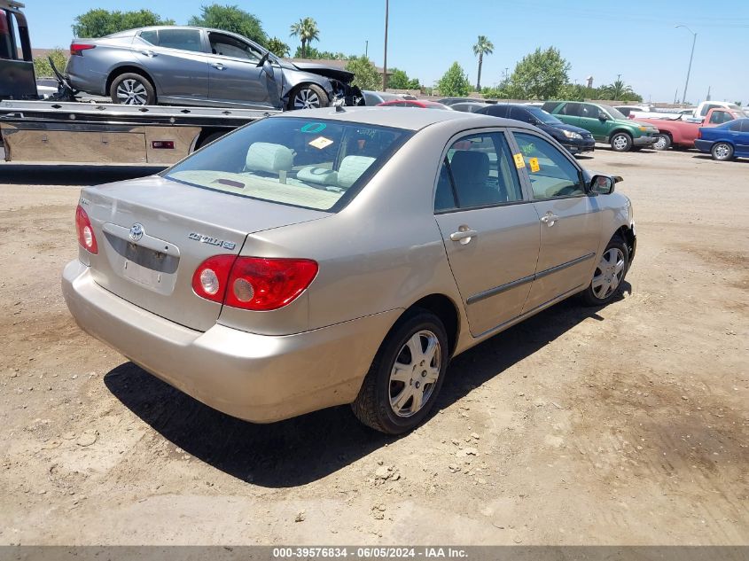 2005 Toyota Corolla Ce VIN: 1NXBR32E25Z460393 Lot: 39576834