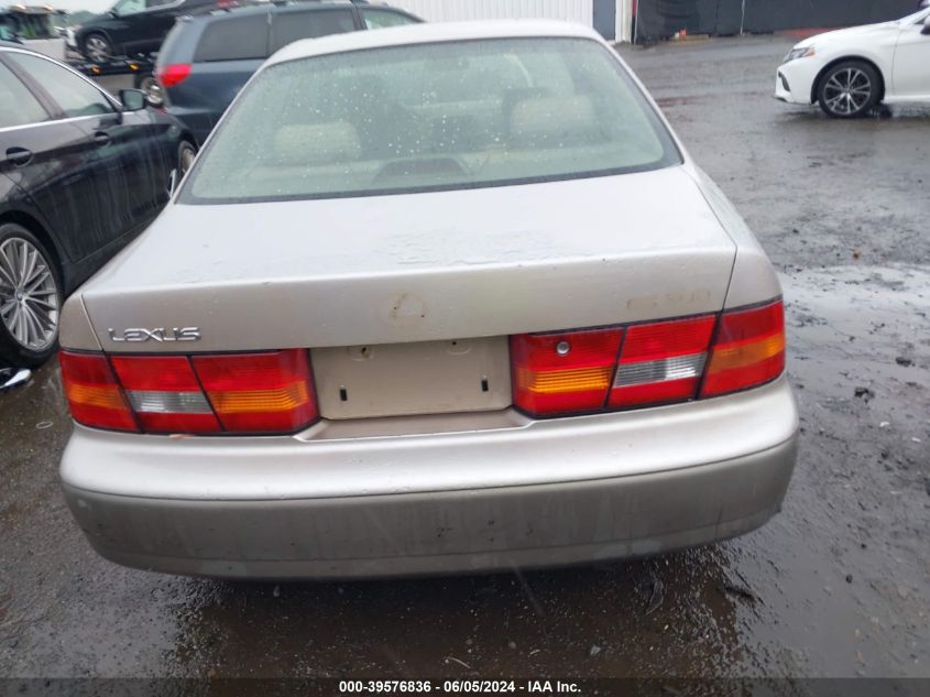 1999 Lexus Es 300 VIN: JT8BF28G6X0234818 Lot: 39576836
