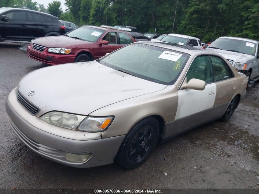 1999 Lexus Es 300 VIN: JT8BF28G6X0234818 Lot: 39576836