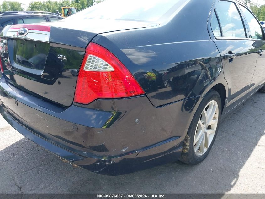 2012 Ford Fusion Sel VIN: 3FAHP0JA1CR425954 Lot: 39576837