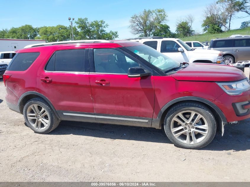 2016 Ford Explorer Xlt VIN: 1FM5K7D8XGGB18224 Lot: 39576856