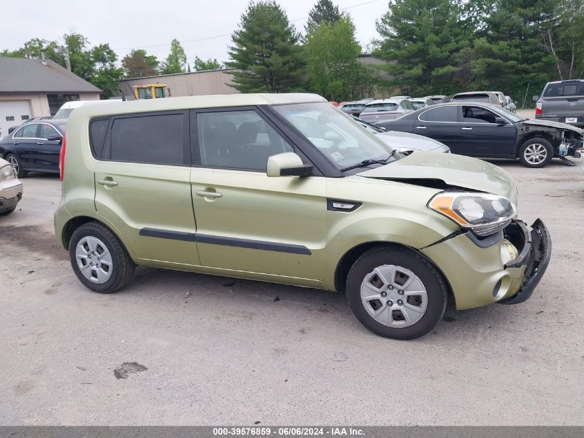 2013 Kia Soul VIN: KNDJT2A54D7623071 Lot: 39576859