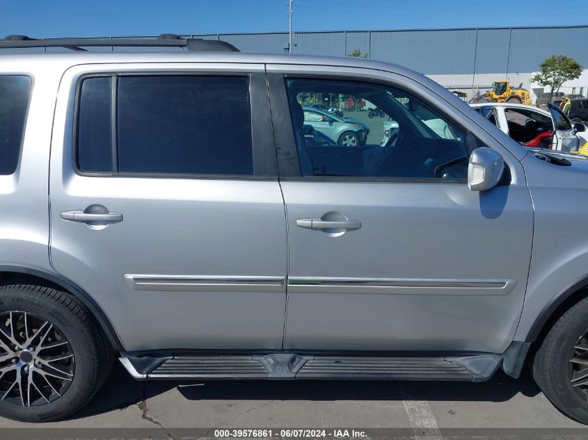 2013 Honda Pilot Touring VIN: 5FNYF4H9XDB048415 Lot: 39576861