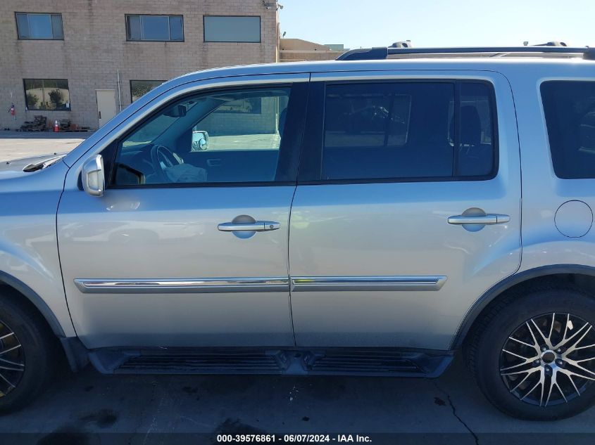 2013 Honda Pilot Touring VIN: 5FNYF4H9XDB048415 Lot: 39576861