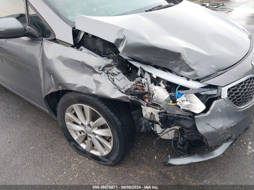 2016 Kia Forte Lx VIN: KNAFX4A65G5477257 Lot: 39576871