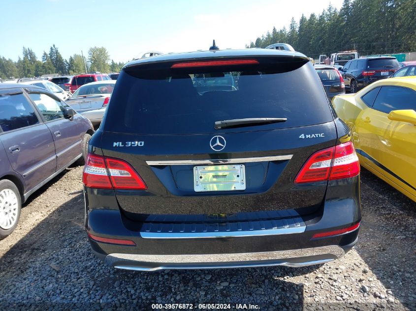 2014 Mercedes-Benz Ml 350 4Matic VIN: 4JGDA5HB7EA294656 Lot: 39576872