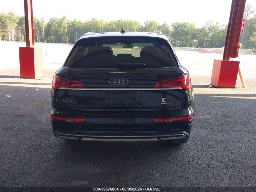 2021 Audi Q5 Premium 45 Tfsi Quattro S Tronic VIN: WA1AAAFY1M2079185 Lot: 39576884