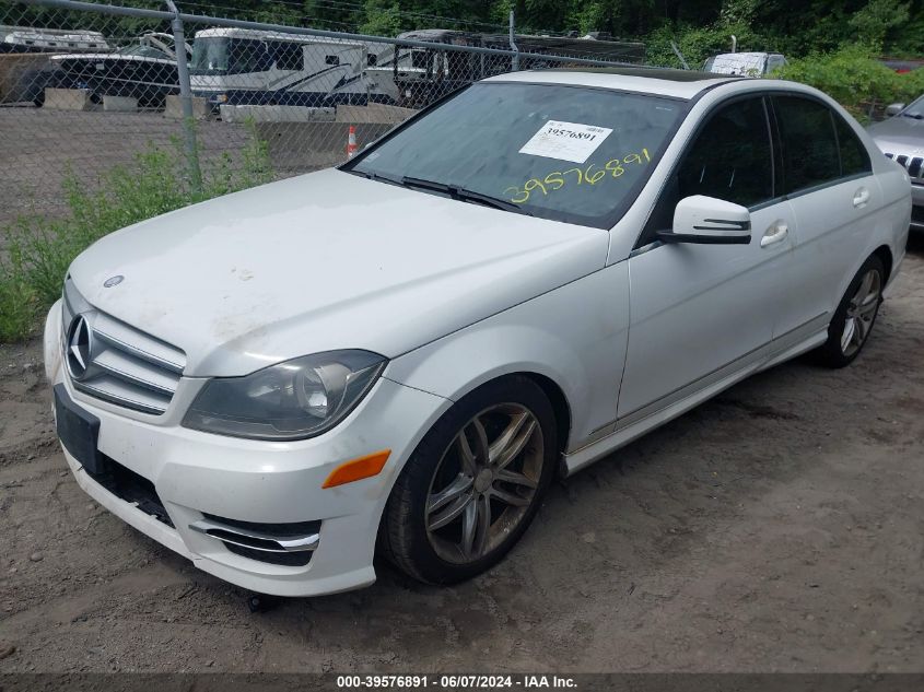 2013 Mercedes-Benz C 300 Luxury 4Matic/Sport 4Matic VIN: WDDGF8AB9DR280259 Lot: 39576891