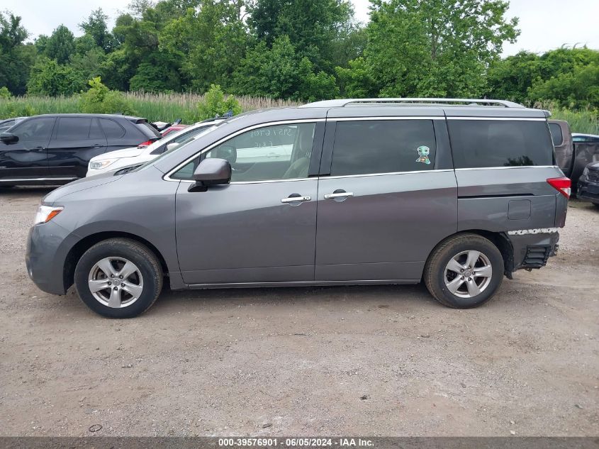 2017 Nissan Quest Sv VIN: JN8AE2KP4H9165380 Lot: 39576901