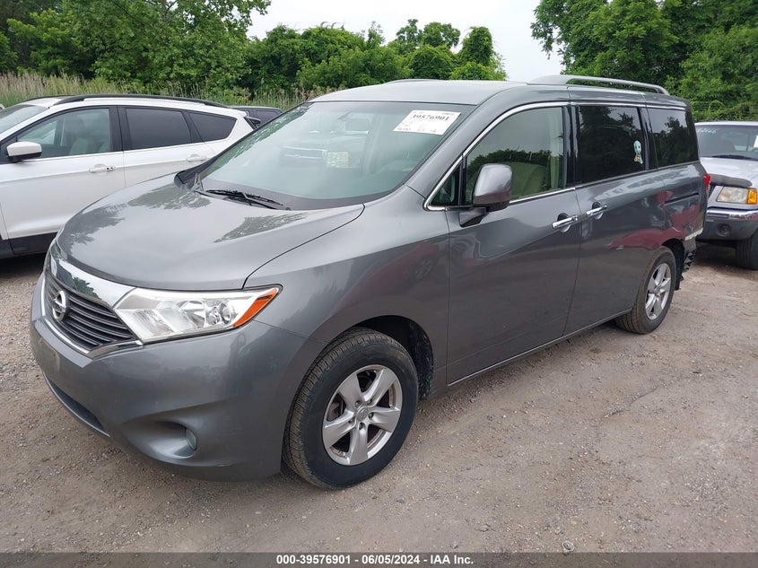 2017 Nissan Quest Sv VIN: JN8AE2KP4H9165380 Lot: 39576901
