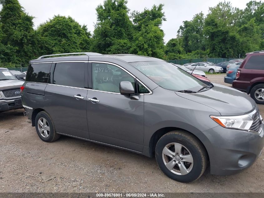 2017 Nissan Quest Sv VIN: JN8AE2KP4H9165380 Lot: 39576901