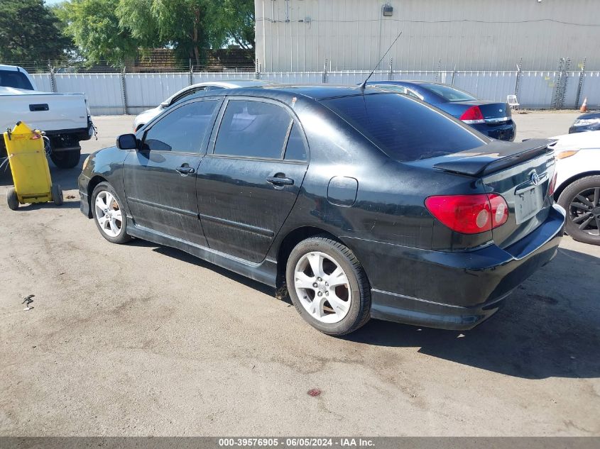 2005 Toyota Corolla Xrs VIN: 2T1BY30E45C323768 Lot: 39576905