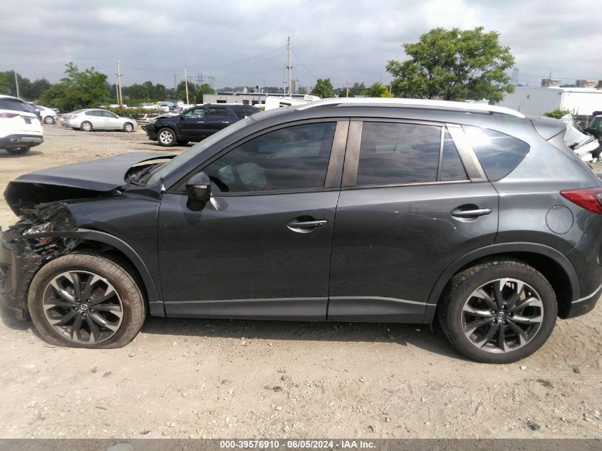2016 Mazda Cx-5 Grand Touring VIN: JM3KE4DY2G0907626 Lot: 39576910