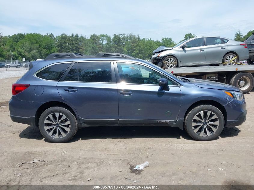 2016 Subaru Outback 2.5I Limited VIN: 4S4BSANC6G3347560 Lot: 39576918