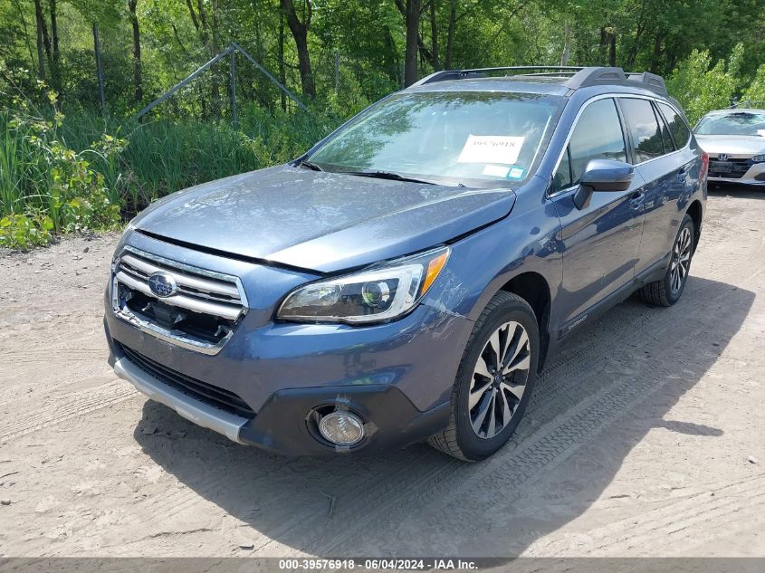 2016 Subaru Outback 2.5I Limited VIN: 4S4BSANC6G3347560 Lot: 39576918