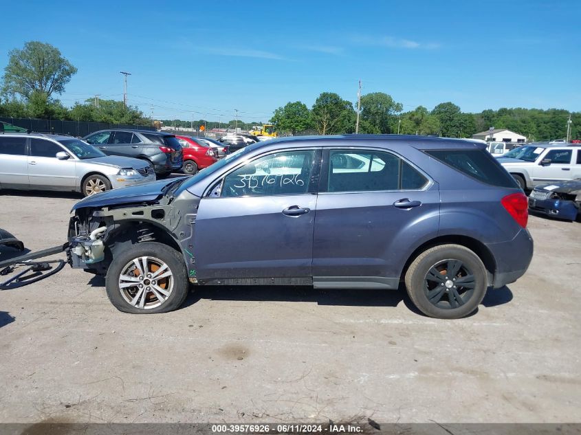 2GNALBEK8D6260152 2013 Chevrolet Equinox Ls