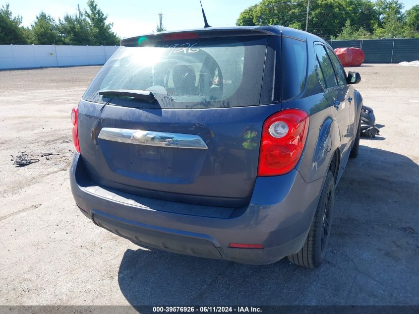 2013 Chevrolet Equinox Ls VIN: 2GNALBEK8D6260152 Lot: 39576926