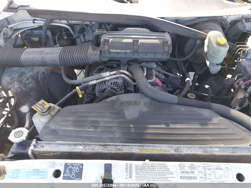 2001 Dodge Ram 2500 St VIN: 3B7KC26ZX1M550435 Lot: 39576964