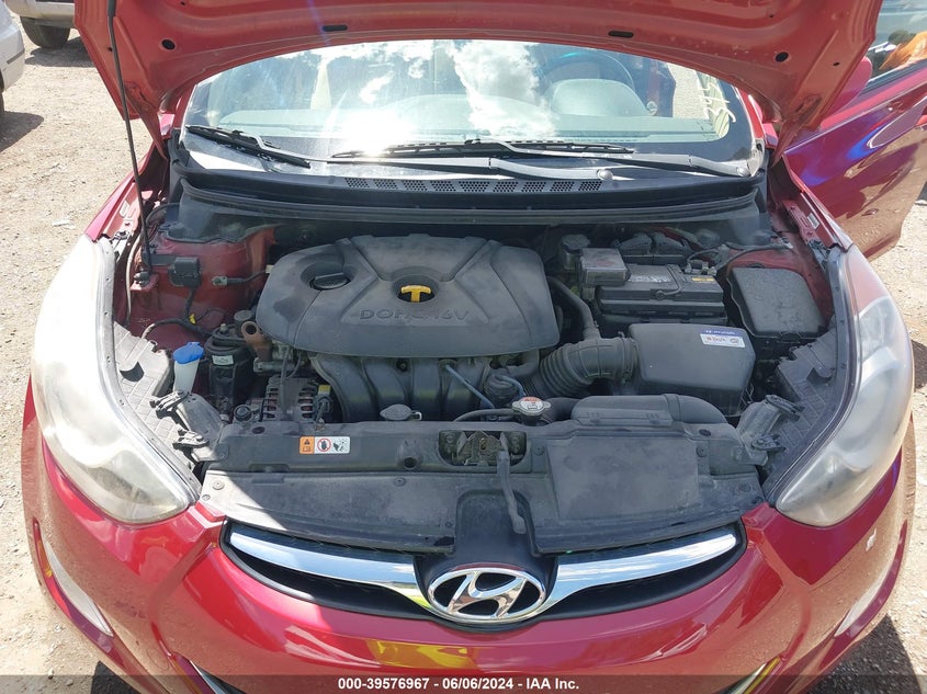 2012 Hyundai Elantra Gls (Ulsan Plant) VIN: KMHDH4AE8CU414440 Lot: 39576967