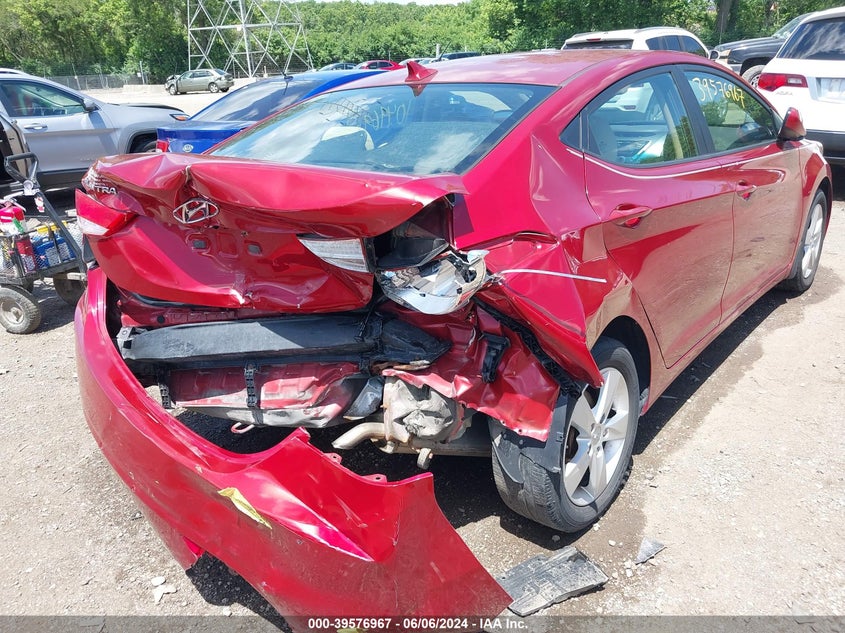 2012 Hyundai Elantra Gls (Ulsan Plant) VIN: KMHDH4AE8CU414440 Lot: 39576967